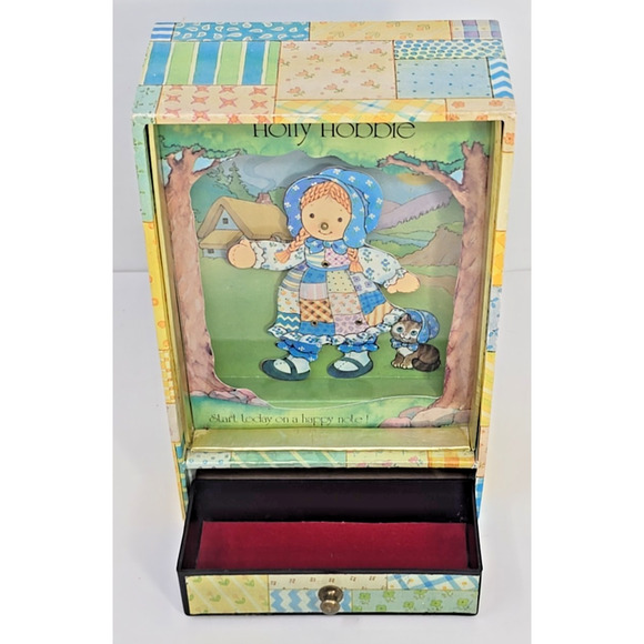 1981 American Greetings Holly Hobbie Dancing Music Box My Favorite Things Works - Picture 5 of 13